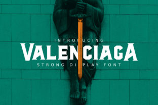 AL Valenciaga: A Bold Display Font for Web Design