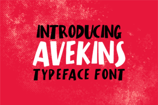 Avekins: A Playful Display Font for Web Design