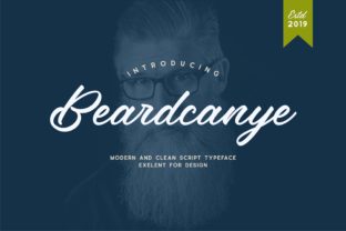 Beardcanye: A Display Font With Old-Timey Charm