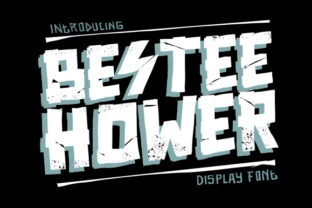 Bestee Hower: A Bold Display Font for Editorial Impact