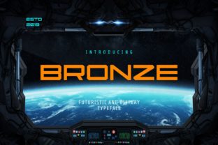 Bronze: A Modern Display Font for Editorial Design