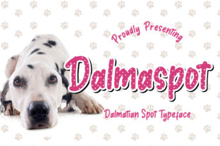 Dalmaspot: A Playful Display Font for Digital Design