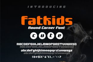 Fatkids Typeface: A Playful Display Font for Brands