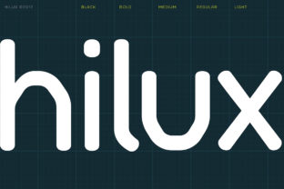 Hilux Typeface: Elevating Modern Brand Identity
