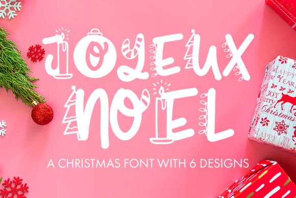 Joyeux Noel: A Festive Display Font for Marketers