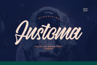 Justoma: A Playful Display Font for Modern Editorial Design