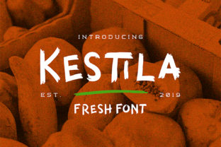 Kestila: A Bold Display Font for Brand Identity