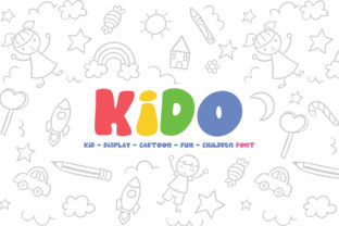 Kido Font: A Playful Typeface for Branding