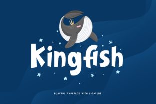 Kingfish: A Playful Display Font for Editorial Design