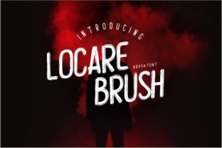 Locare Brush: A Modern Typeface for Digital Design