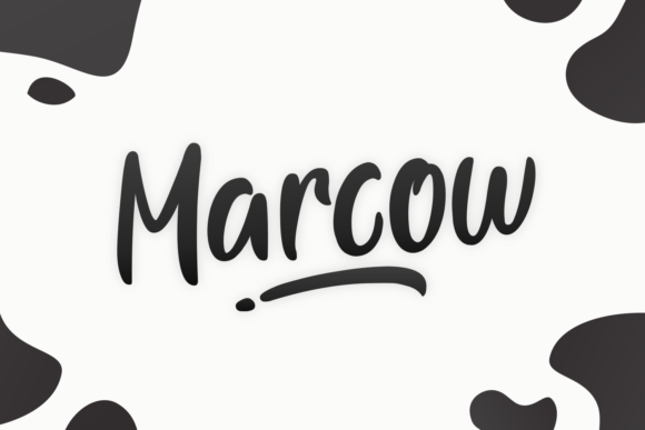 Marcow: The Modern Display Font for Bold Branding