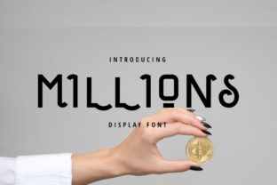Millions: A Display Font for Standout Branding
