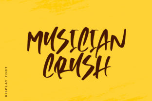 Musician Crush: A Bold Display Font for Modern Branding