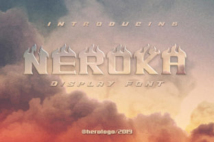 Neroka: A Bold Display Font for Digital Impact