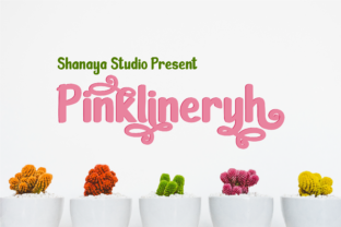 Pinklineryh: A Playful Display Font for Branding