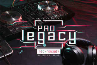 Pro-Legacy: A Modern Display Font for Bold Brands