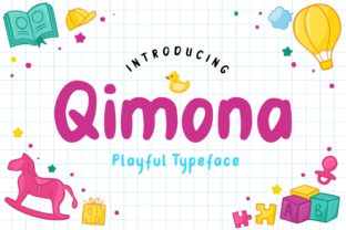 Qimona: A Playful Display Font for Web Design