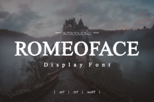 Romeoface: A Display Font for Editorial Elegance