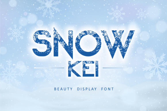 Snow Kei Font Review: A Cozy Display Typeface