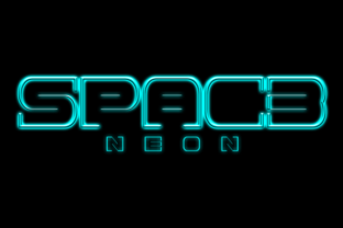 Spac3 Neon: A Futuristic Display Font for Bold Marketing