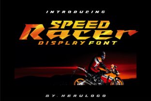 Speed Racer: The Ultimate Display Font for Bold Crafts