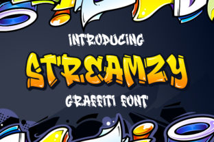 Streamzy Font: Urban Style for Web Headers