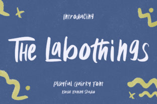 The Labothings: A Playful Display Font for Modern Editors