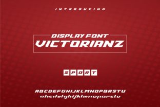 Victorianz: A Sharp Display Font for Web Design